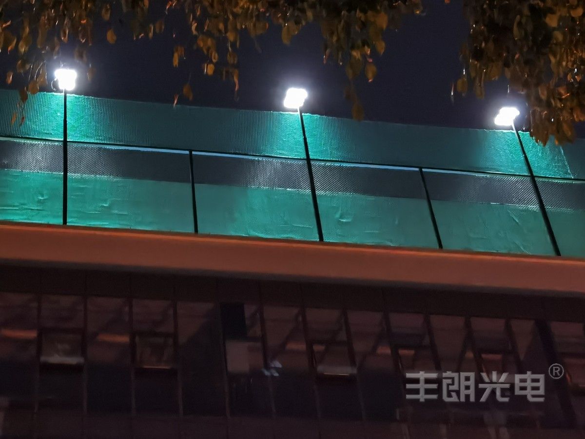 案例圖片，網(wǎng)球場照明工程案例-豐朗光電